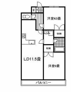 同じ建物の物件間取り写真 - ID:221010483270