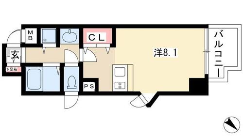 同じ建物の物件間取り写真 - ID:223030966108