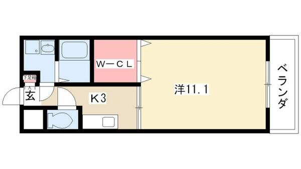 リオン高見 307｜愛知県名古屋市千種区高見１丁目(賃貸マンション1K・3階・35.88㎡)の写真 その2