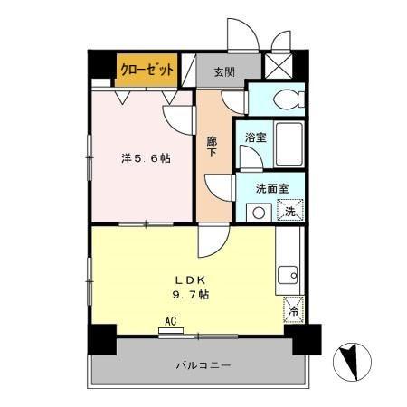 同じ建物の物件間取り写真 - ID:221010706244