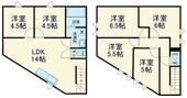 仮称　瀬戸市西郷町テラスハウスのイメージ