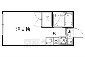 京都府京都市北区西賀茂今原町（賃貸アパート1K・1階・17.39㎡） その2