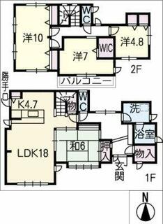 間取り：224007610186