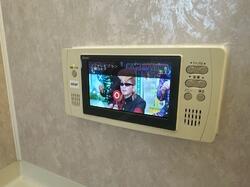 画像7:浴室テレビ