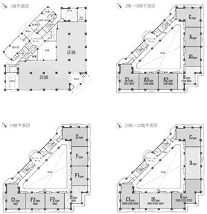 ストークマンション福井 1605｜福井県福井市勝見３丁目(賃貸マンション2LDK・16階・54.91㎡)の写真 その3