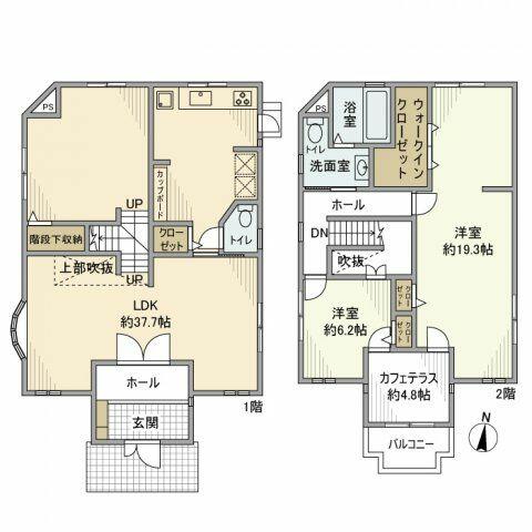 同じ建物の物件間取り写真 - ID:223031915478