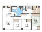 札幌市東区北二十一条東１６丁目 6階建 築36年のイメージ