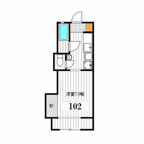 同じ建物の物件間取り写真 - ID:213100997539