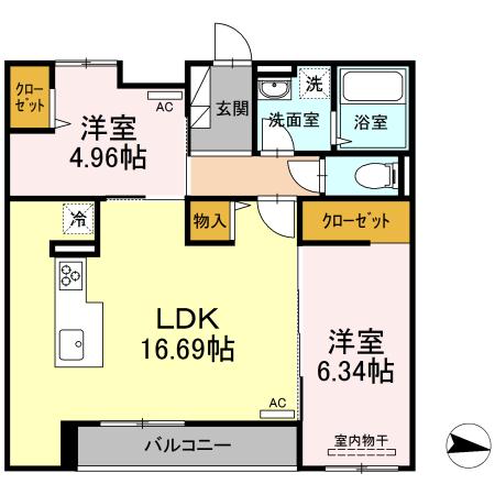 同じ建物の物件間取り写真 - ID:241004832587