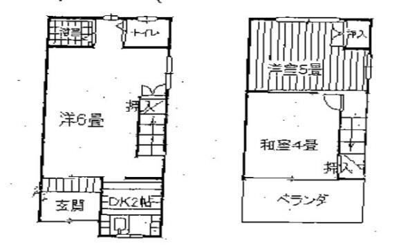 大阪府寝屋川市萱島東１丁目(賃貸テラスハウス3DK・--・43.00㎡)の写真 その2