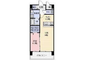サミット栗田中央 503 ｜ 長野県長野市大字栗田（賃貸マンション1LDK・5階・40.50㎡） その2