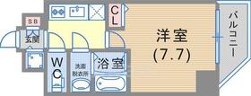 レジデンス神戸レガーロ  ｜ 兵庫県神戸市兵庫区湊町１丁目（賃貸マンション1K・2階・25.48㎡） その2