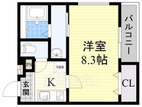 大阪府吹田市垂水町１丁目（賃貸アパート1K・1階・28.00㎡） その2