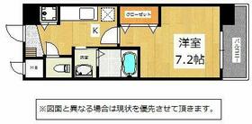 福岡県北九州市小倉南区徳力２丁目（賃貸マンション1K・4階・25.20㎡） その2