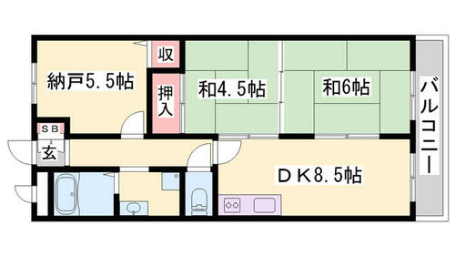 同じ建物の物件間取り写真 - ID:228046224346