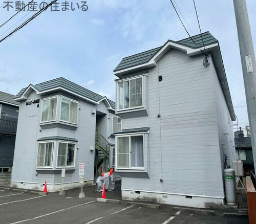 北海道札幌市南区川沿六条３丁目（アパート）の賃貸物件の外観
