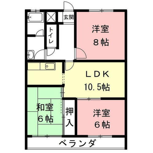 同じ建物の物件間取り写真 - ID:221009995701