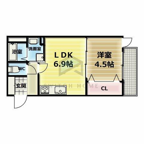 同じ建物の物件間取り写真 - ID:227082611106