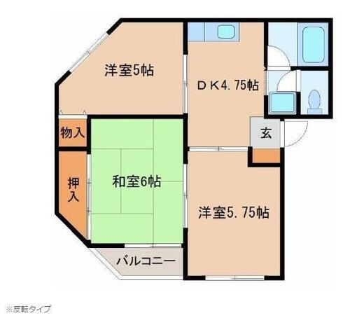 同じ建物の物件間取り写真 - ID:234020433696