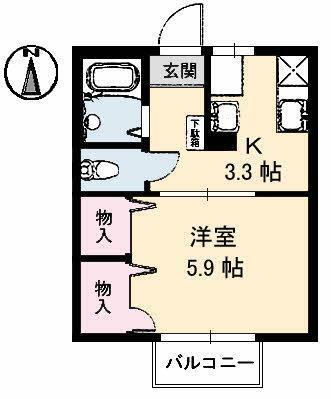 同じ建物の物件間取り写真 - ID:238007320297