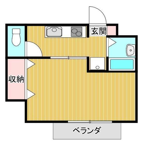 メゾンＴ＆Ｋ｜愛媛県新居浜市泉池町(賃貸アパート1K・3階・30.09㎡)の写真 その2
