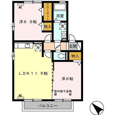 同じ建物の物件間取り写真 - ID:224004824784