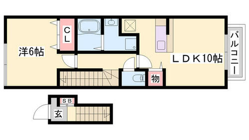 同じ建物の物件間取り写真 - ID:228046657137