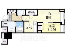 Ｂｒｉｌｌｉａ　Ｔｏｗｅｒ堂島  ｜ 大阪府大阪市北区堂島２丁目（賃貸マンション1LDK・20階・37.05㎡） その2