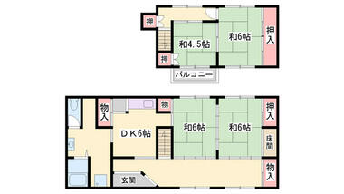 間取り：228058661943