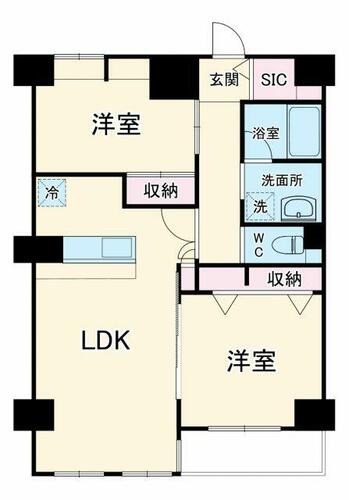 同じ建物の物件間取り写真 - ID:221010716551