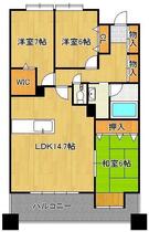 福岡県北九州市八幡東区高見２丁目（賃貸マンション3LDK・9階・80.38㎡） その2