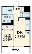 愛知県岡崎市舳越町字地蔵（賃貸アパート1DK・1階・29.12㎡） その2