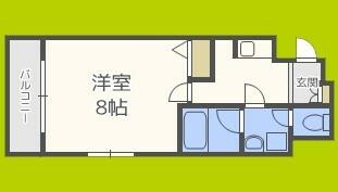 サンロイヤル都島｜大阪府大阪市都島区都島本通４丁目(賃貸マンション1K・7階・25.14㎡)の写真 その2