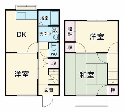 同じ建物の物件間取り写真 - ID:214055919756