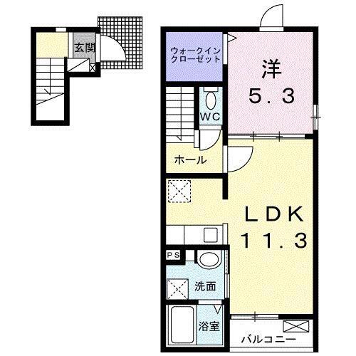 同じ建物の物件間取り写真 - ID:233019388254