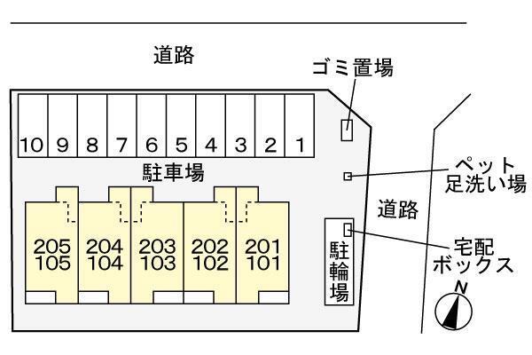 コート　エスポア 204｜岡山県井原市井原町(賃貸アパート1LDK・2階・43.47㎡)の写真 その13