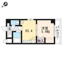 太陽ハイツ西大路 404 ｜ 滋賀県草津市西大路町（賃貸マンション1DK・4階・25.81㎡） その2