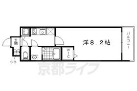 ベラジオ京都一乗寺 110 ｜ 京都府京都市左京区一乗寺東杉ノ宮町（賃貸マンション1K・1階・25.81㎡） その2