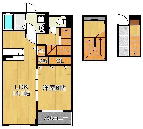 同じ建物の物件間取り写真 - ID:240027888183