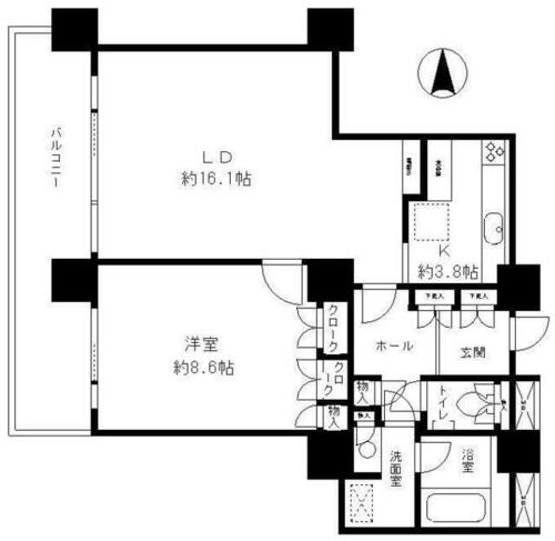 同じ建物の物件間取り写真 - ID:213106774375