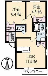 同じ建物の物件間取り写真 - ID:238006925095