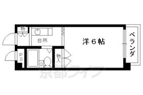 京都府京都市上京区上御霊前通室町東入内構町（賃貸マンション1K・2階・16.00㎡） その2