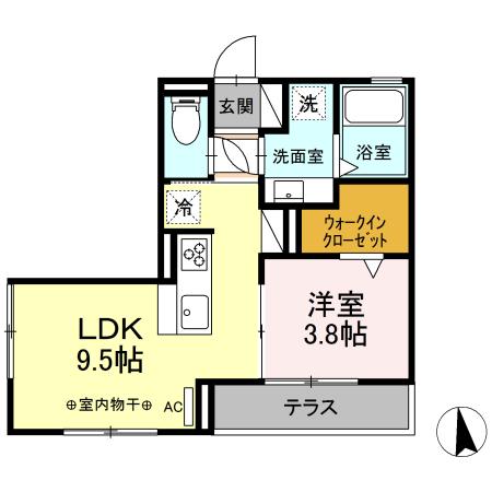 同じ建物の物件間取り写真 - ID:222016632364