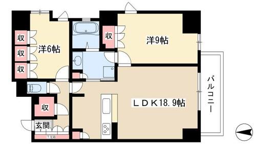 同じ建物の物件間取り写真 - ID:223031879343