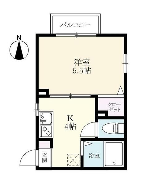 ビブレ NOⅠ201｜佐賀県佐賀市本庄町大字袋(賃貸アパート1K・2階・19.50㎡)の写真 その2