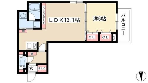 同じ建物の物件間取り写真 - ID:223032428680