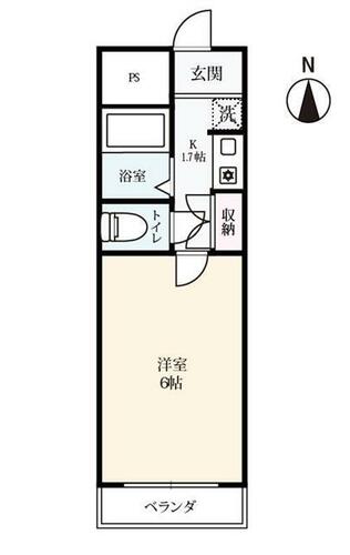 同じ建物の物件間取り写真 - ID:241004672217