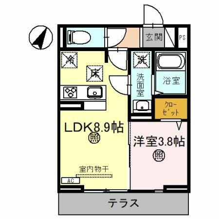 同じ建物の物件間取り写真 - ID:211046710877