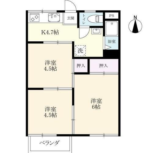 同じ建物の物件間取り写真 - ID:241004672748