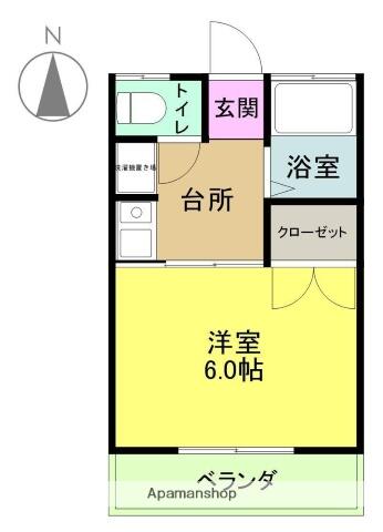 同じ建物の物件間取り写真 - ID:207001012647